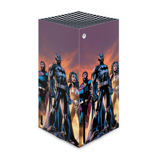 Justice League DC Comics Comic Book Covers Icons Trinity Vinyl Sticker Skin Decal Cover for Microsoft Xbox Series X