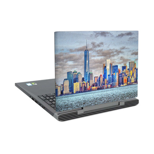 Haroulita Places Manhattan Vinyl Sticker Skin Decal Cover for Dell Inspiron 15 7000 P65F