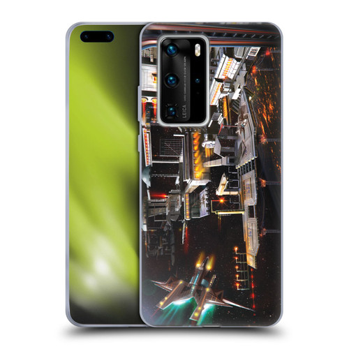 Anthony Christou Art Space Station Soft Gel Case for Huawei P40 Pro / P40 Pro Plus 5G