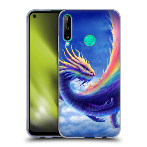 Anthony Christou Art Rainbow Dragon Soft Gel Case for Huawei P40 lite E