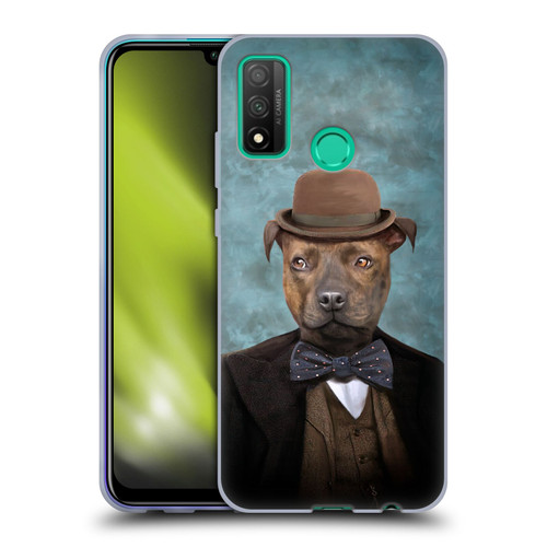 Anthony Christou Art Sir Edmund Bulldog Soft Gel Case for Huawei P Smart (2020)