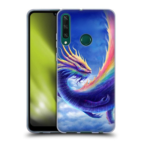 Anthony Christou Art Rainbow Dragon Soft Gel Case for Huawei Y6p