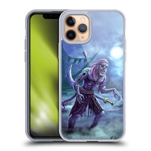 Anthony Christou Art Zombie Pirate Soft Gel Case for Apple iPhone 11 Pro