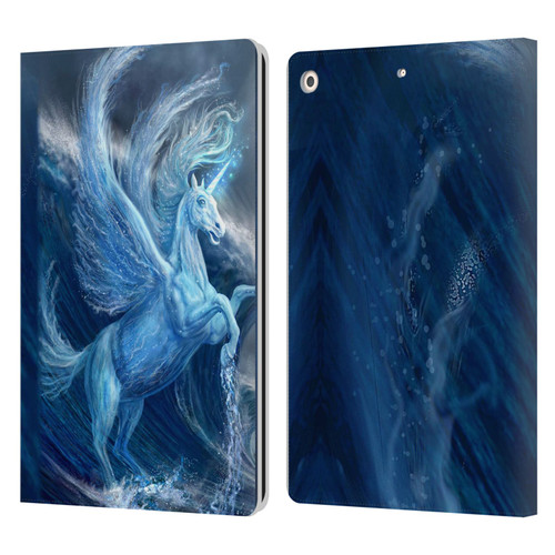 Anthony Christou Art Water Pegasus Leather Book Wallet Case Cover For Apple iPad 10.2 2019/2020/2021