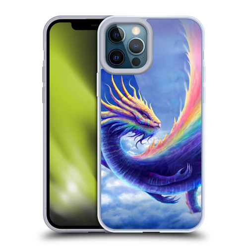 Anthony Christou Art Rainbow Dragon Soft Gel Case for Apple iPhone 12 Pro Max