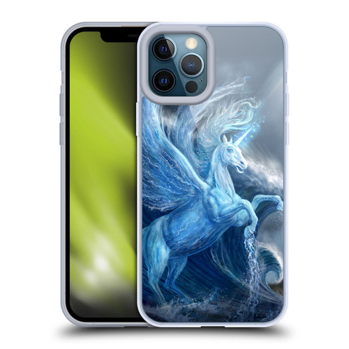 Anthony Christou Art Water Pegasus Soft Gel Case for Apple iPhone 12 Pro Max