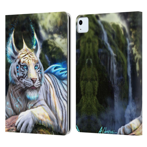Anthony Christou Art Water Tiger Leather Book Wallet Case Cover For Apple iPad Air 11 2020/2022/2024
