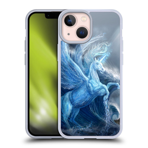 Anthony Christou Art Water Pegasus Soft Gel Case for Apple iPhone 13 Mini
