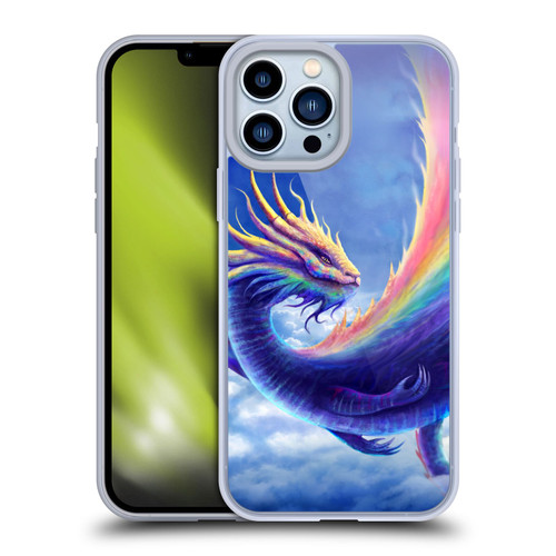 Anthony Christou Art Rainbow Dragon Soft Gel Case for Apple iPhone 13 Pro Max