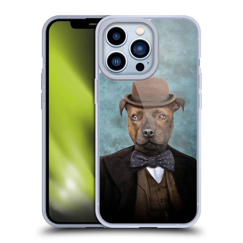 Anthony Christou Art Sir Edmund Bulldog Soft Gel Case for Apple iPhone 13 Pro