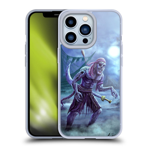 Anthony Christou Art Zombie Pirate Soft Gel Case for Apple iPhone 13 Pro