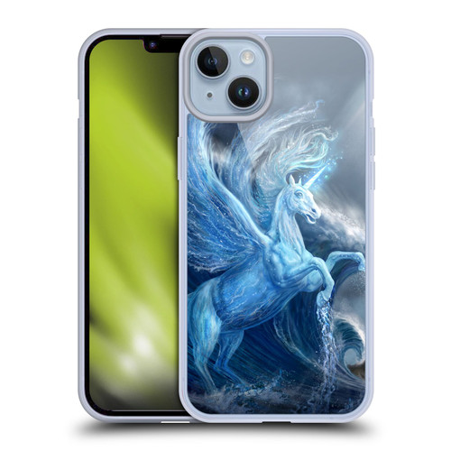 Anthony Christou Art Water Pegasus Soft Gel Case for Apple iPhone 14 Plus