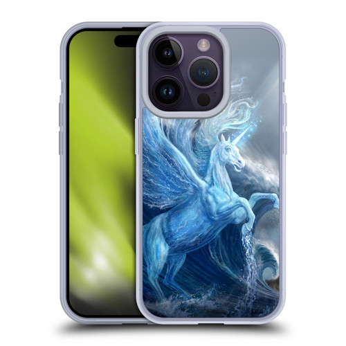 Anthony Christou Art Water Pegasus Soft Gel Case for Apple iPhone 14 Pro