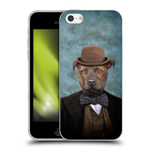 Anthony Christou Art Sir Edmund Bulldog Soft Gel Case for Apple iPhone 5c