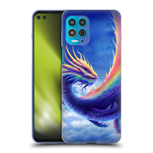 Anthony Christou Art Rainbow Dragon Soft Gel Case for Motorola Moto G100