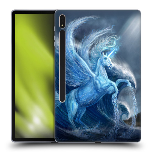 Anthony Christou Art Water Pegasus Soft Gel Case for Samsung Galaxy Tab S8 Plus