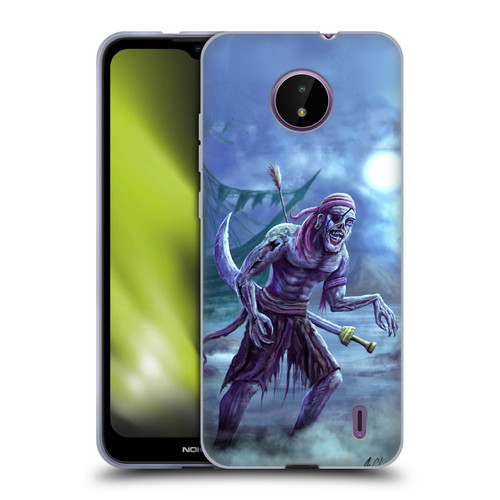 Anthony Christou Art Zombie Pirate Soft Gel Case for Nokia C10 / C20