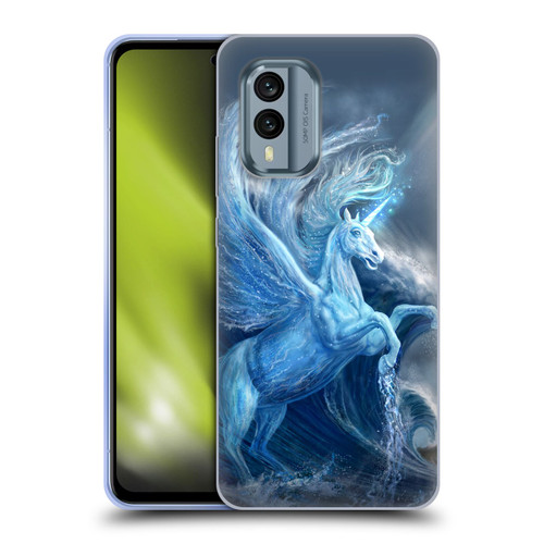 Anthony Christou Art Water Pegasus Soft Gel Case for Nokia X30