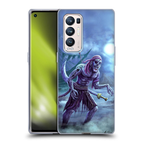 Anthony Christou Art Zombie Pirate Soft Gel Case for OPPO Find X3 Neo / Reno5 Pro+ 5G