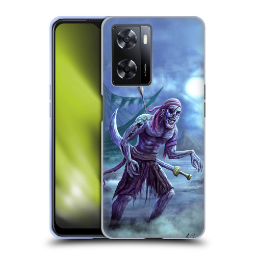 Anthony Christou Art Zombie Pirate Soft Gel Case for OPPO A57s