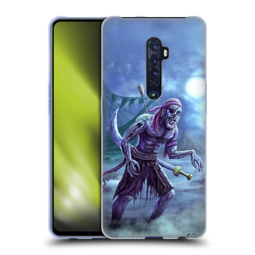 Anthony Christou Art Zombie Pirate Soft Gel Case for OPPO Reno 2