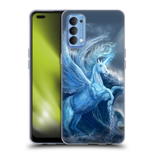 Anthony Christou Art Water Pegasus Soft Gel Case for OPPO Reno 4 5G