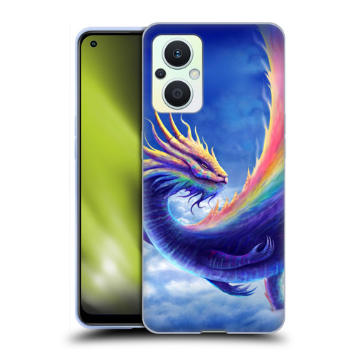 Anthony Christou Art Rainbow Dragon Soft Gel Case for OPPO Reno8 Lite