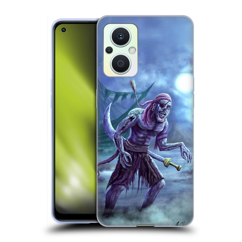 Anthony Christou Art Zombie Pirate Soft Gel Case for OPPO Reno8 Lite