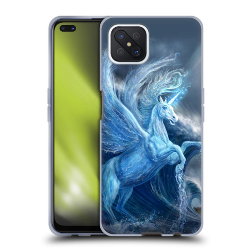 Anthony Christou Art Water Pegasus Soft Gel Case for OPPO Reno4 Z 5G