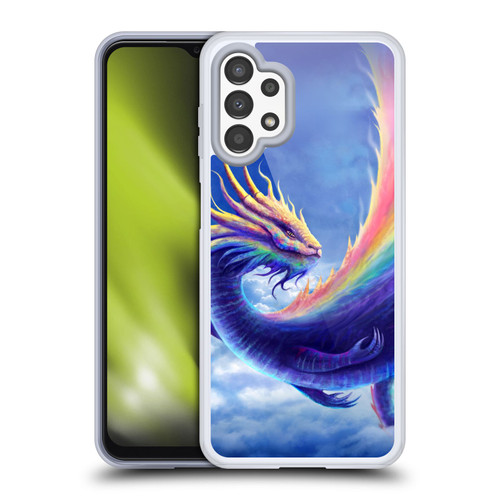 Anthony Christou Art Rainbow Dragon Soft Gel Case for Samsung Galaxy A13 (2022)