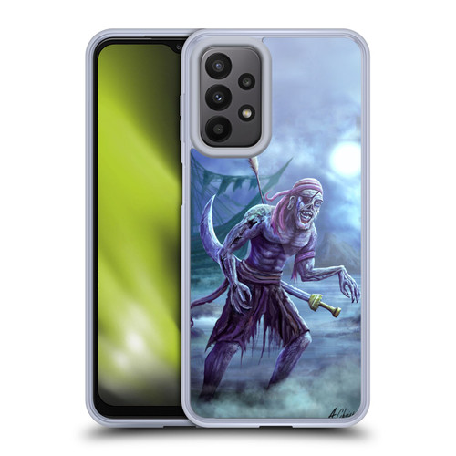Anthony Christou Art Zombie Pirate Soft Gel Case for Samsung Galaxy A23 / 5G (2022)