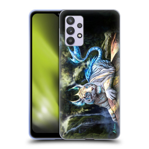 Anthony Christou Art Water Tiger Soft Gel Case for Samsung Galaxy A32 5G / M32 5G (2021)