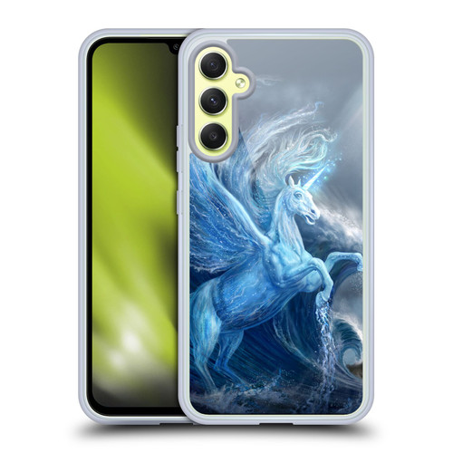 Anthony Christou Art Water Pegasus Soft Gel Case for Samsung Galaxy A34 5G