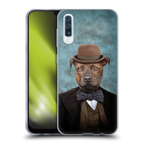 Anthony Christou Art Sir Edmund Bulldog Soft Gel Case for Samsung Galaxy A50/A30s (2019)