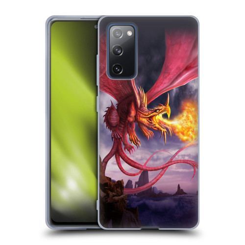 Anthony Christou Art Fire Dragon Soft Gel Case for Samsung Galaxy S20 FE / 5G