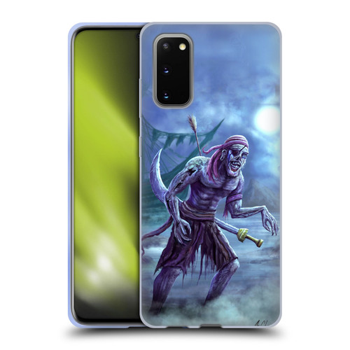 Anthony Christou Art Zombie Pirate Soft Gel Case for Samsung Galaxy S20 / S20 5G