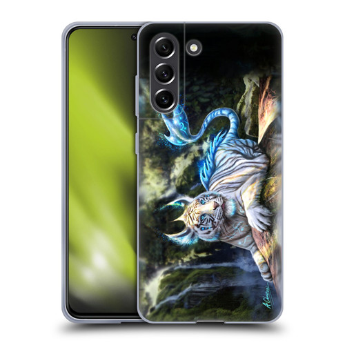 Anthony Christou Art Water Tiger Soft Gel Case for Samsung Galaxy S21 FE 5G