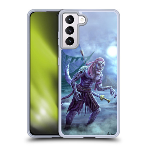 Anthony Christou Art Zombie Pirate Soft Gel Case for Samsung Galaxy S21+ 5G