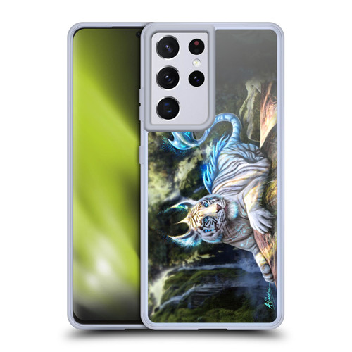 Anthony Christou Art Water Tiger Soft Gel Case for Samsung Galaxy S21 Ultra 5G