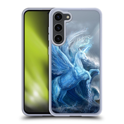 Anthony Christou Art Water Pegasus Soft Gel Case for Samsung Galaxy S23+ 5G