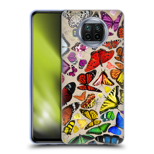 Anthony Christou Art Rainbow Butterflies Soft Gel Case for Xiaomi Mi 10T Lite 5G