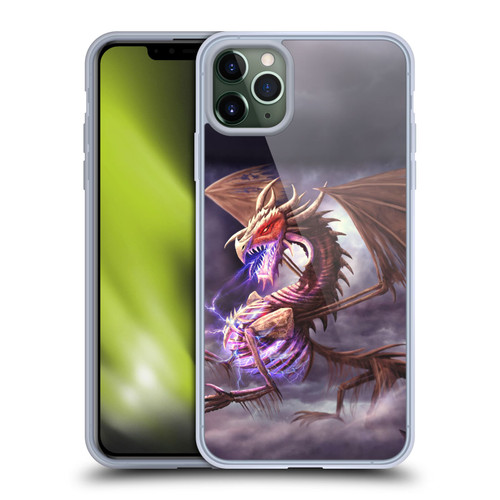 Anthony Christou Fantasy Art Bone Dragon Soft Gel Case for Apple iPhone 11 Pro Max