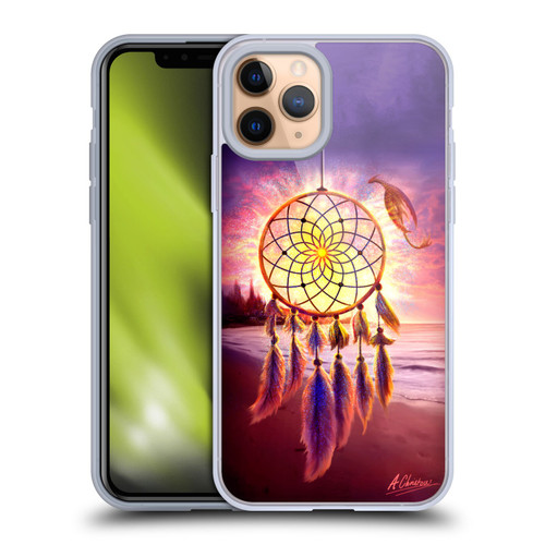 Anthony Christou Fantasy Art Beach Dragon Dream Catcher Soft Gel Case for Apple iPhone 11 Pro