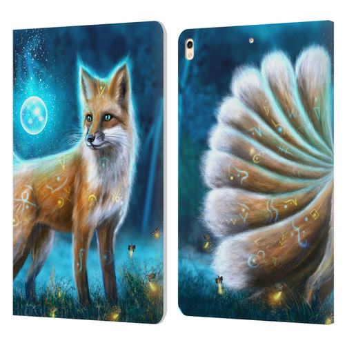 Anthony Christou Fantasy Art Magic Fox In Moonlight Leather Book Wallet Case Cover For Apple iPad Pro 10.5 (2017)