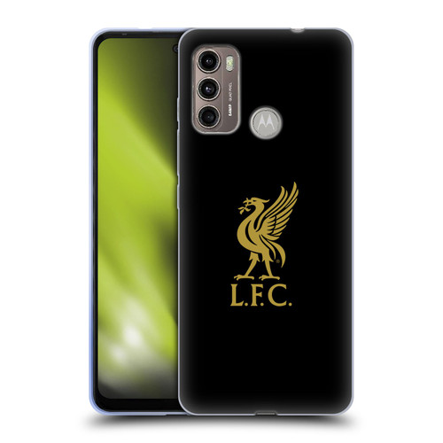 Liverpool Football Club Liver Bird Gold Logo On Black Soft Gel Case for Motorola Moto G60 / Moto G40 Fusion