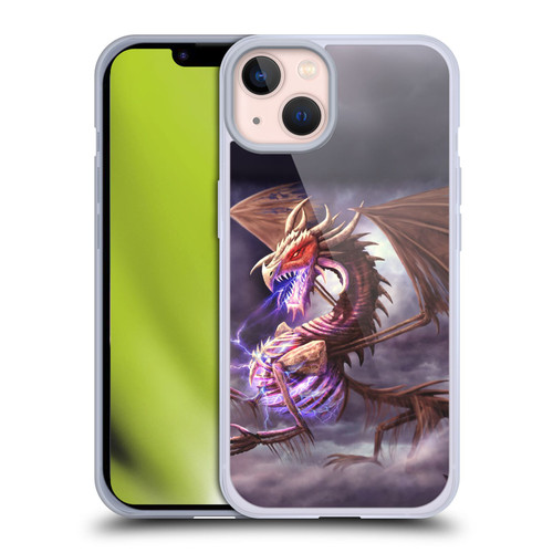 Anthony Christou Fantasy Art Bone Dragon Soft Gel Case for Apple iPhone 13