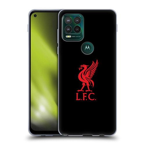 Liverpool Football Club Liver Bird Red Logo On Black Soft Gel Case for Motorola Moto G Stylus 5G 2021