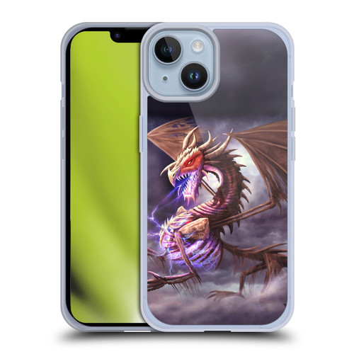Anthony Christou Fantasy Art Bone Dragon Soft Gel Case for Apple iPhone 14