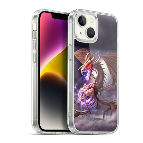 Anthony Christou Fantasy Art Bone Dragon Soft Gel Case for Apple iPhone 14