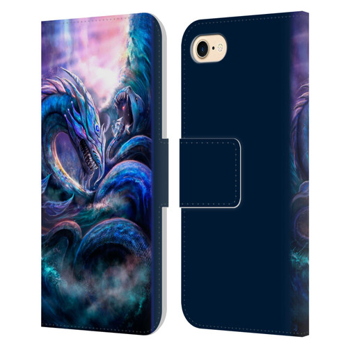 Anthony Christou Fantasy Art Leviathan Dragon Leather Book Wallet Case Cover For Apple iPhone 7 / 8 / SE 2020 & 2022